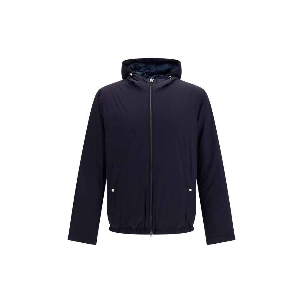 Blue Goose Down Full-Length Jacket