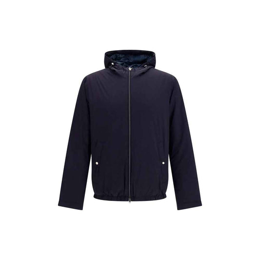 Blue Goose Down Full-Length Jacket