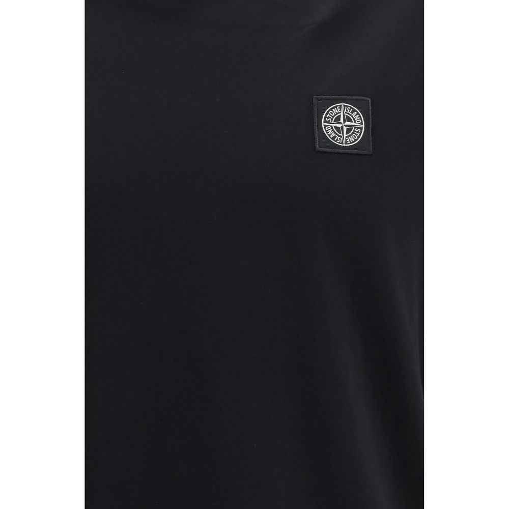 Black Cotton T-Shirt
