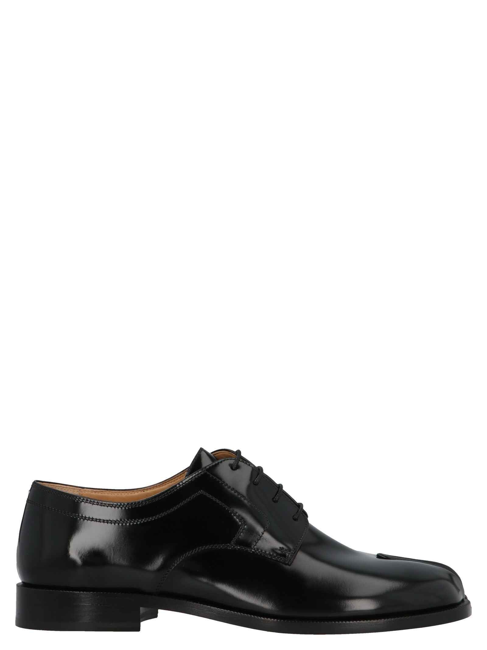Black Calfskin Oxfords And Derbies