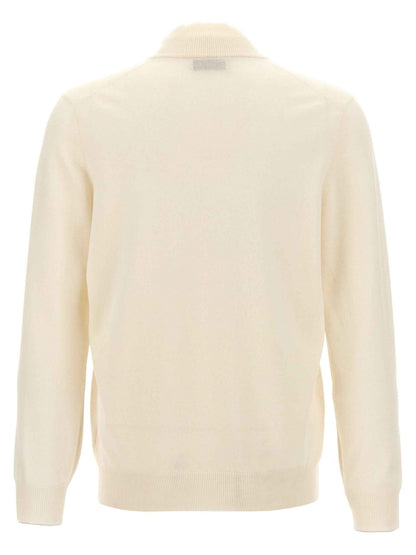 White Cashmere Cardigan