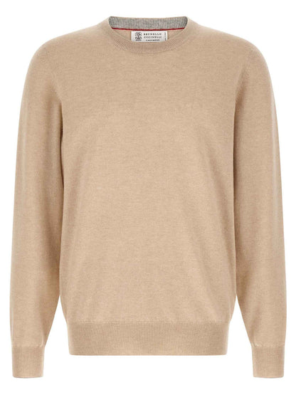 Beige Cashmere Cardigan