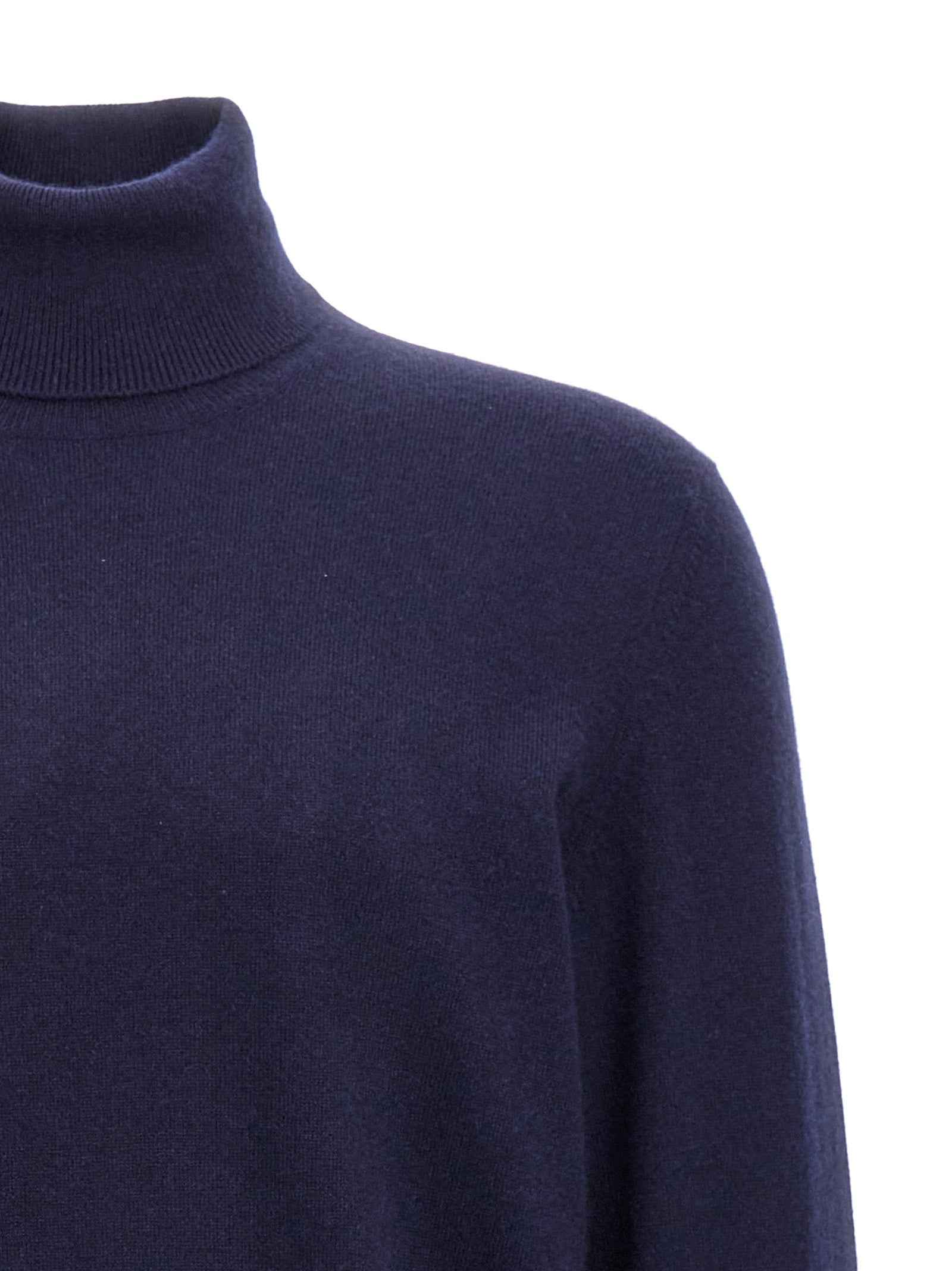 Blue Cashmere Cardigan