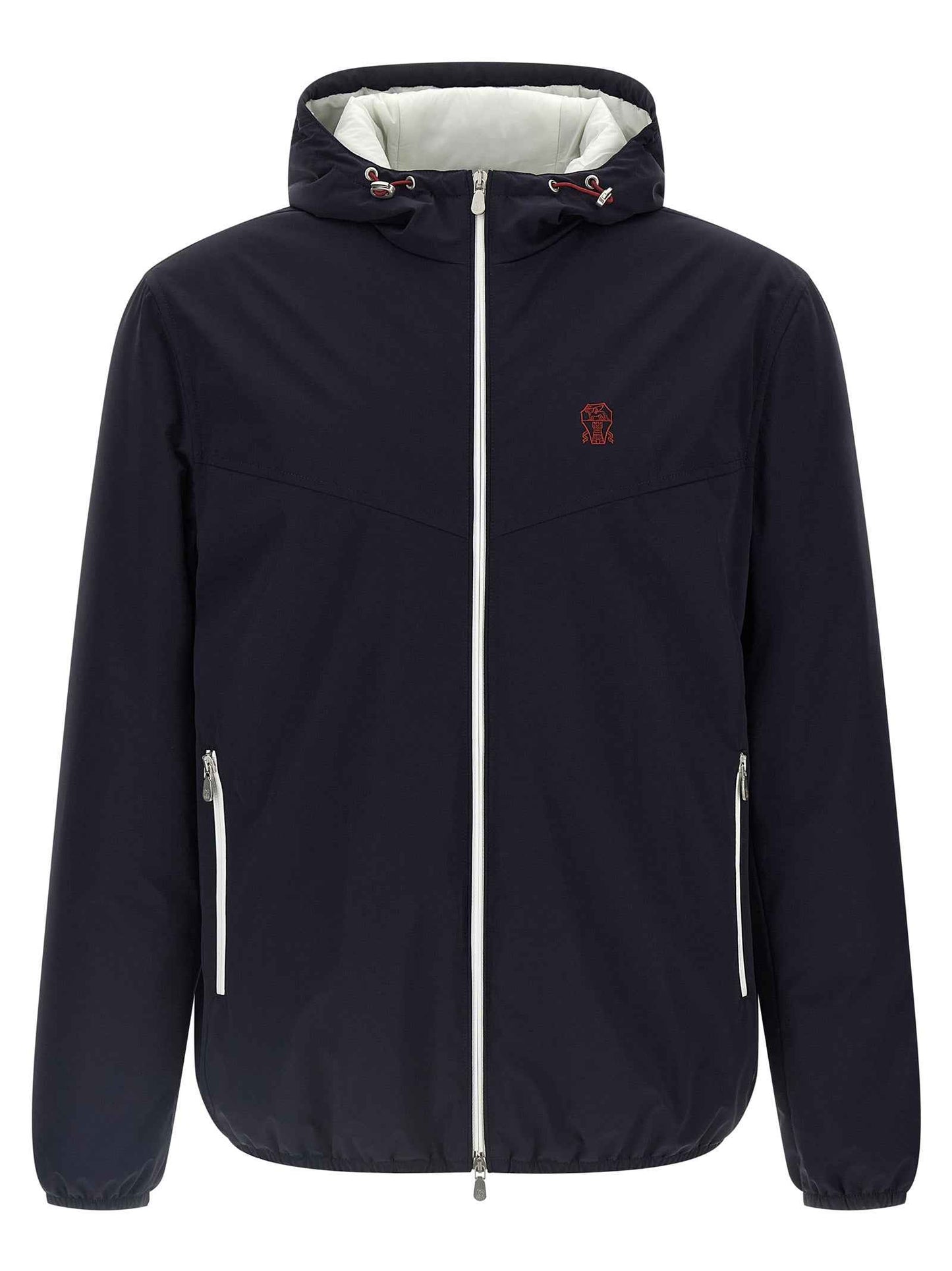 Blue Polyamide Shell Jacket