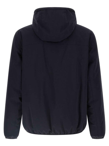 Blue Polyamide Shell Jacket