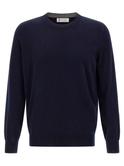 Blue Cashmere Cardigan