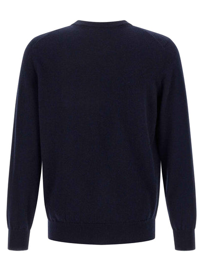 Blue Cashmere Cardigan