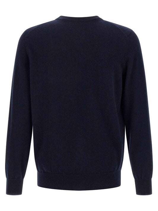 Blue Cashmere Cardigan