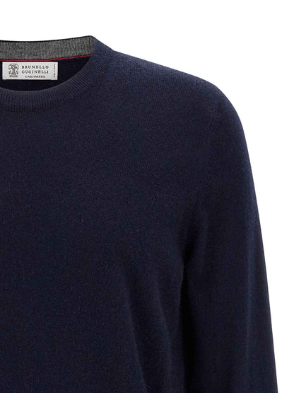 Blue Cashmere Cardigan