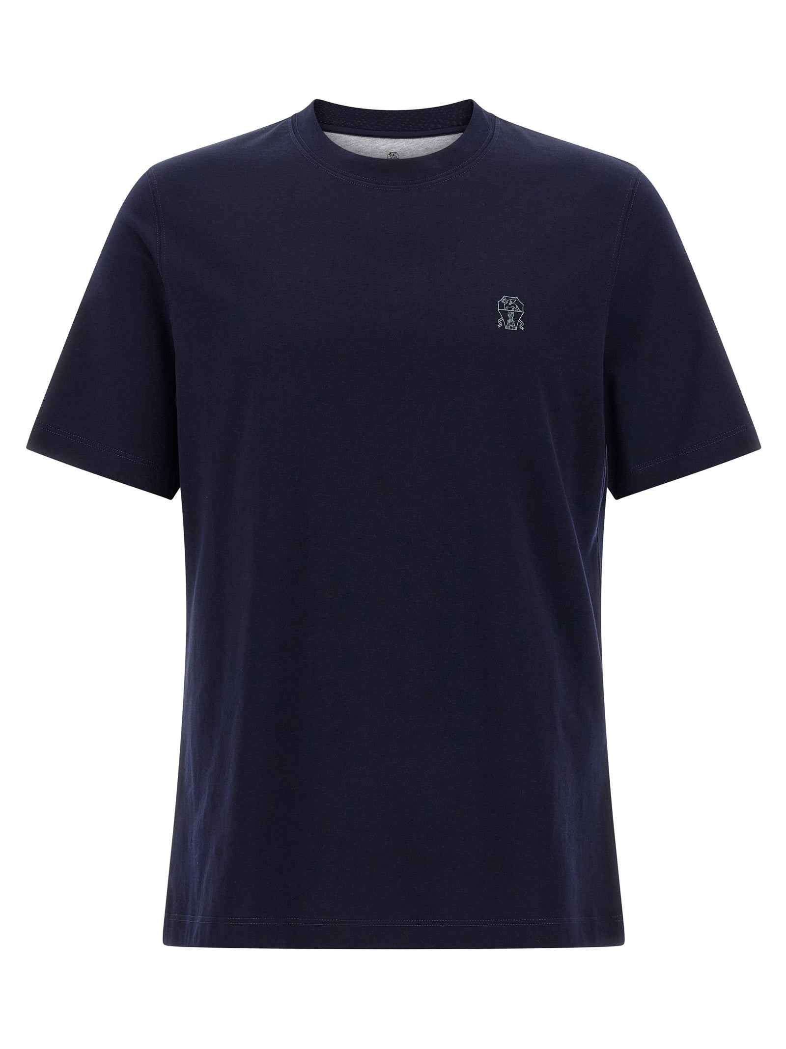 Blue Cotton T-Shirt
