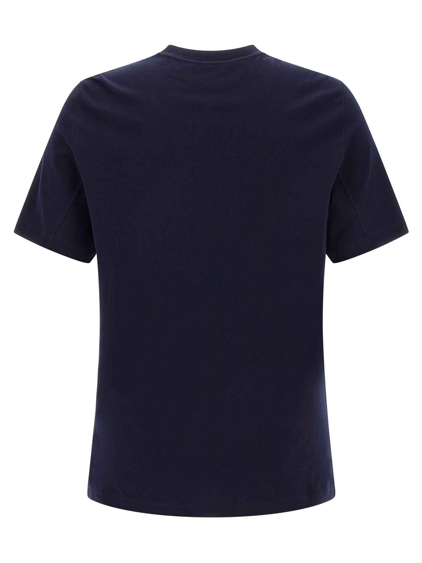 Blue Cotton T-Shirt