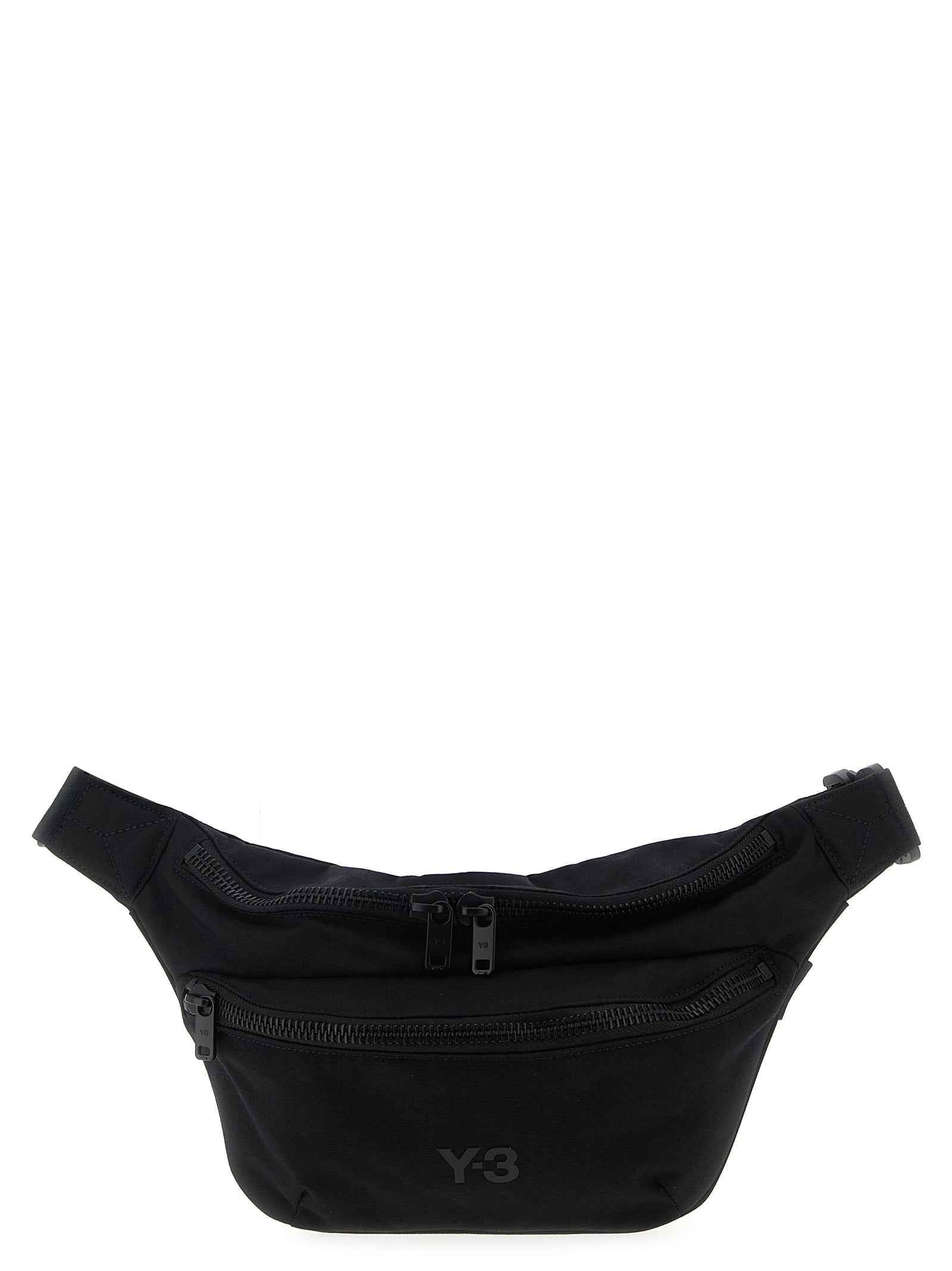 Black Polyamide Crossbody Bag