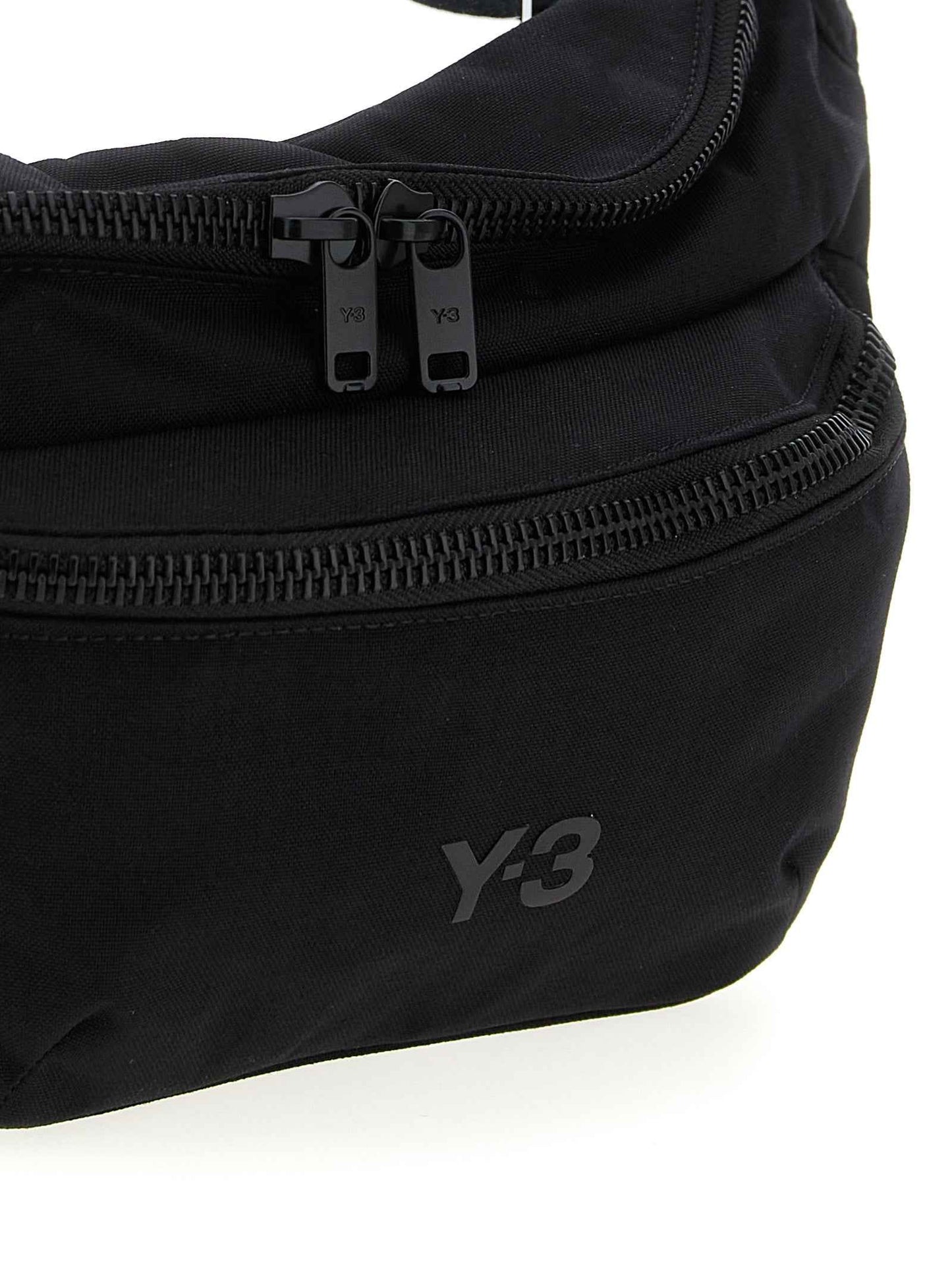 Black Polyamide Crossbody Bag