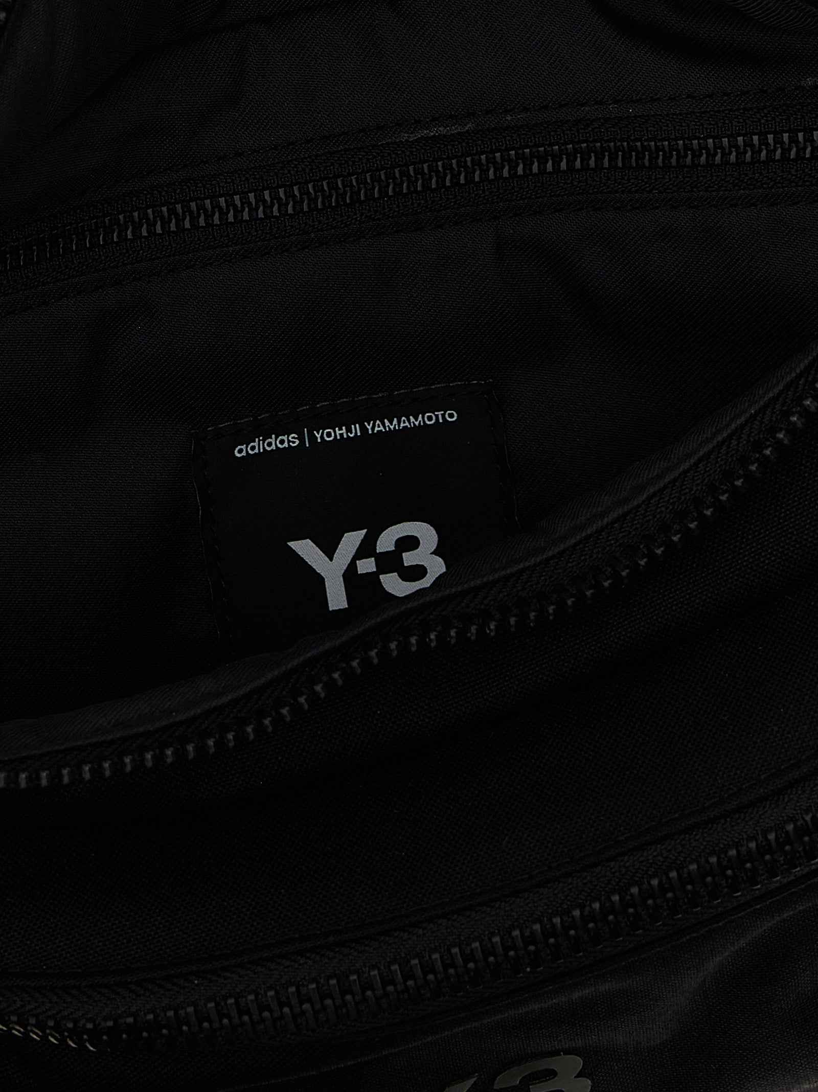 Black Polyamide Crossbody Bag
