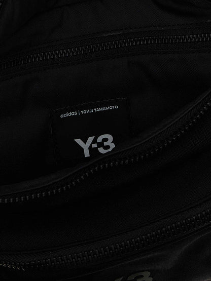 Black Polyamide Crossbody Bag