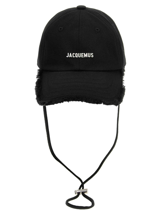 Black Cotton Cap (Baseball Hat)