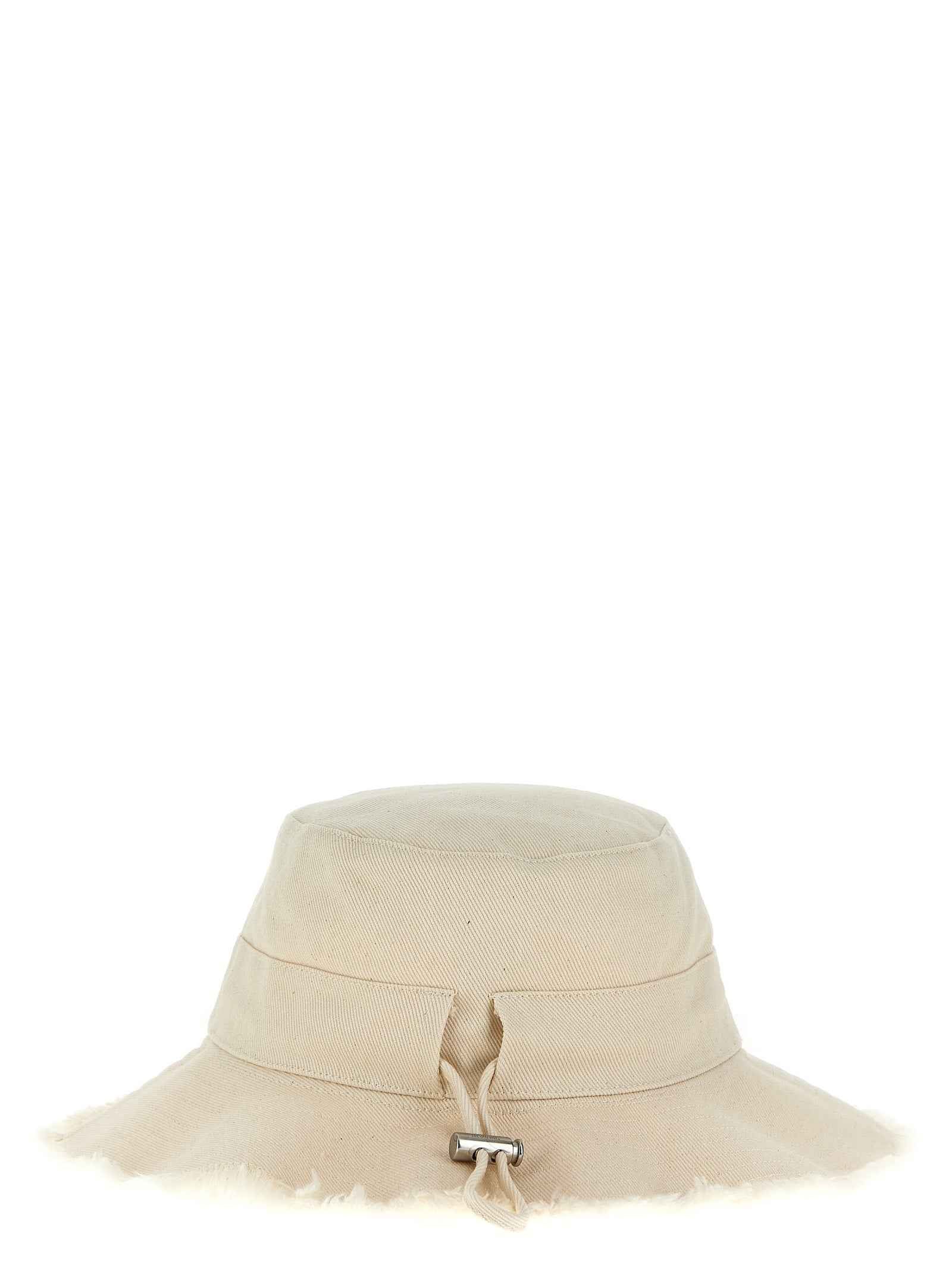 White Cotton Bucket Hat