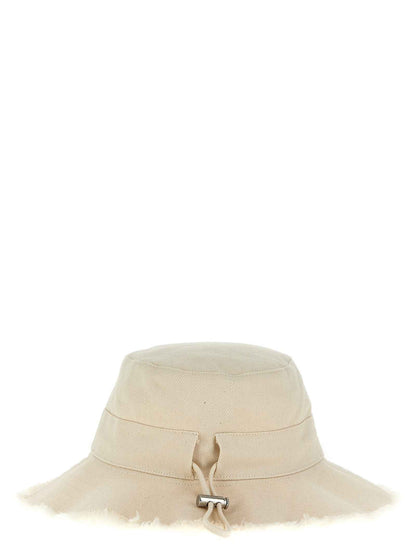 White Cotton Bucket Hat