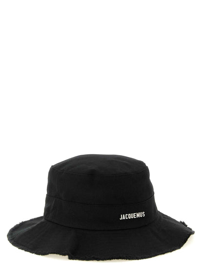 Black Cotton Bucket Hat