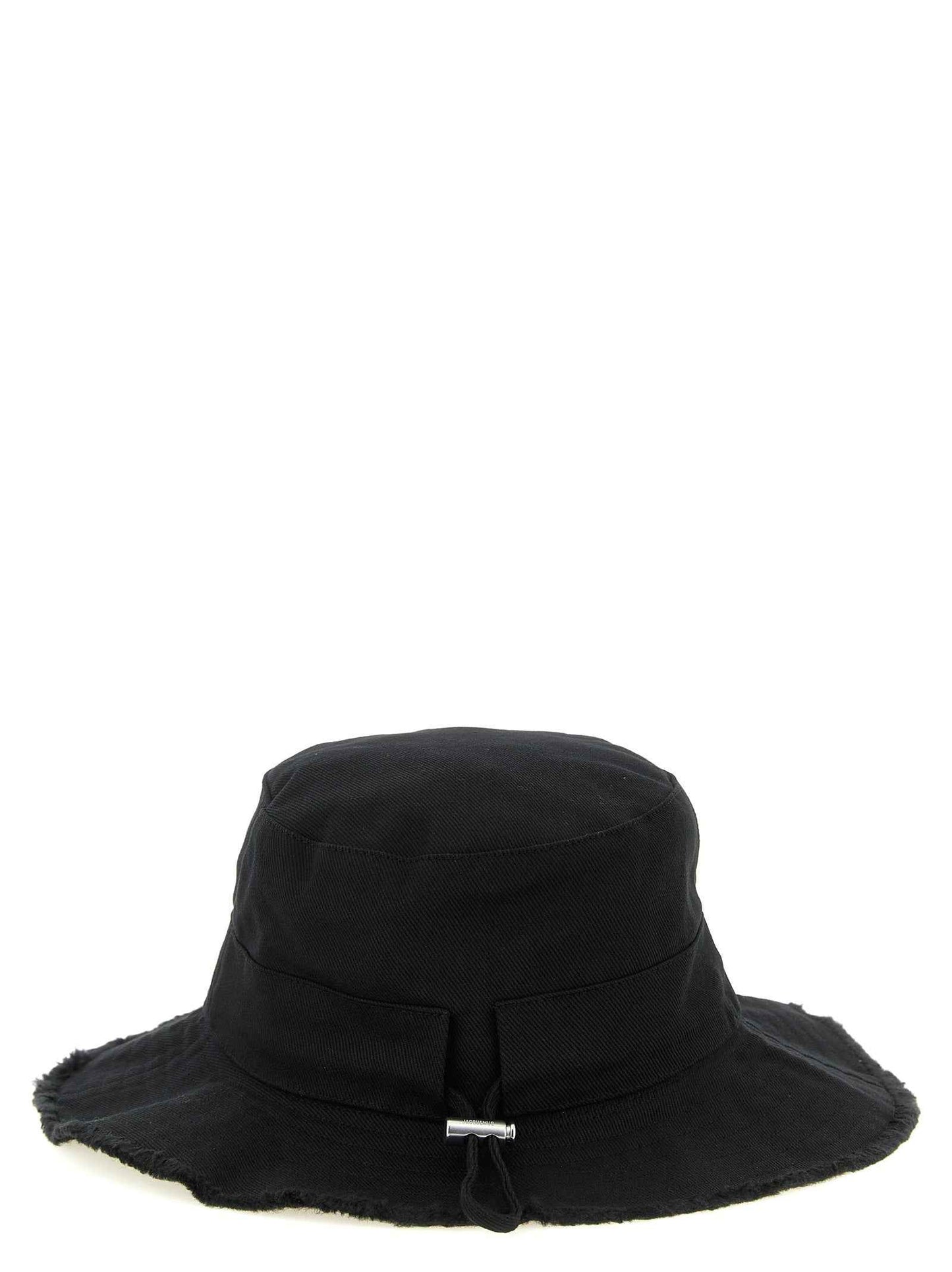 Black Cotton Bucket Hat