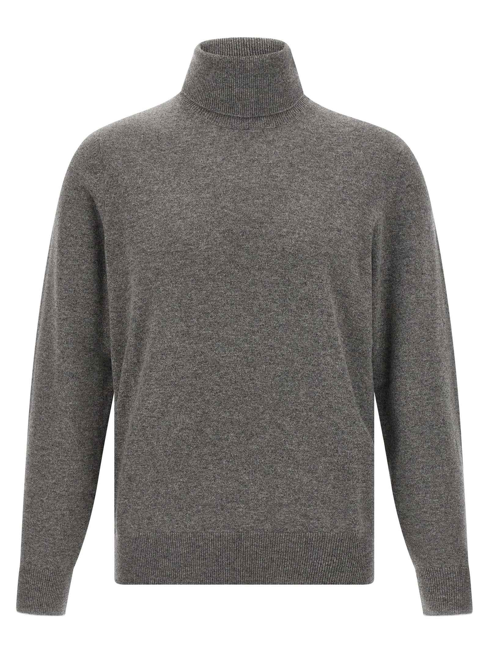 Gray Cashmere Cardigan