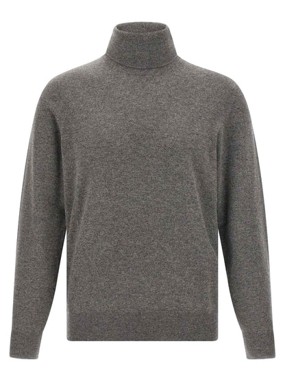 Gray Cashmere Cardigan