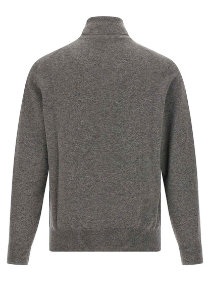 Gray Cashmere Cardigan