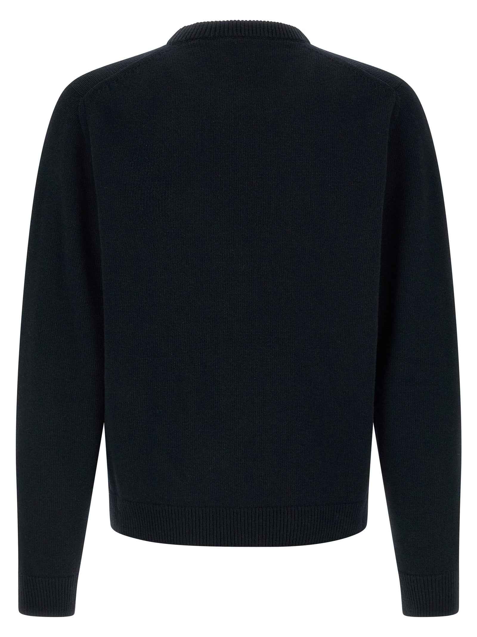 Blue Wool Cardigan