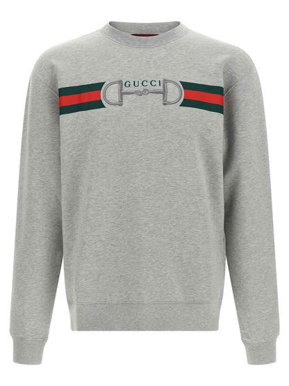 Gray Cotton Sweatshirt