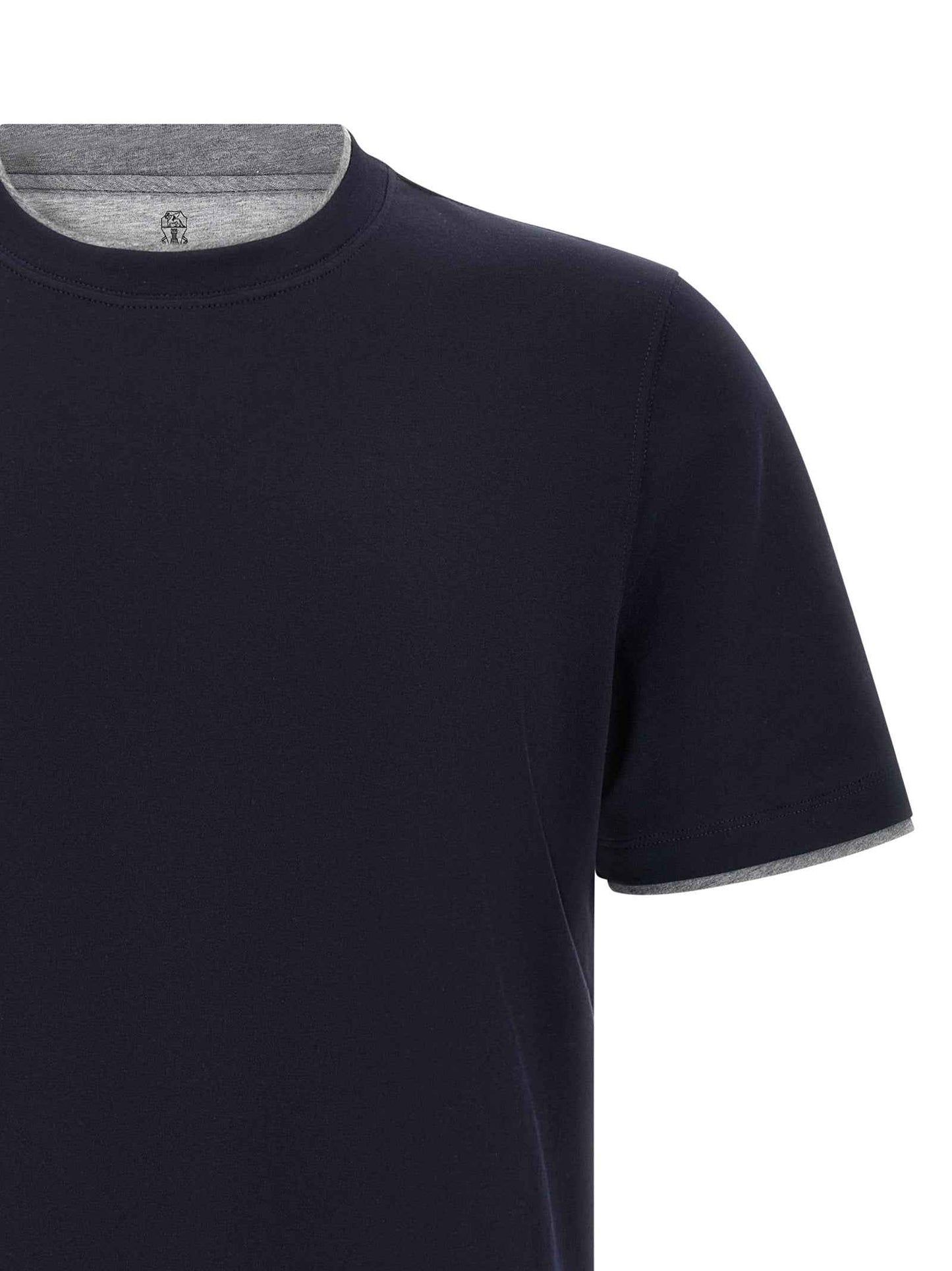 Blue Cotton T-Shirt