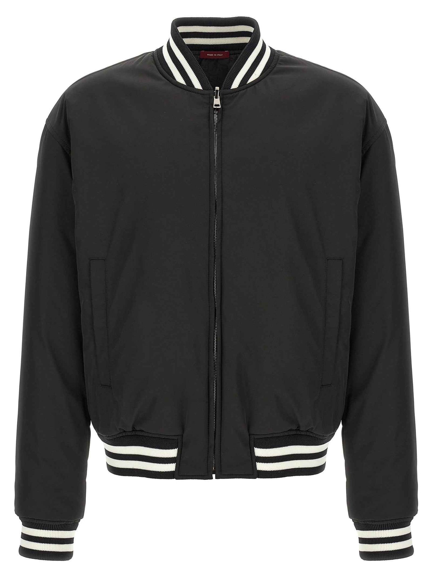 Bicolor Polyester Bomber