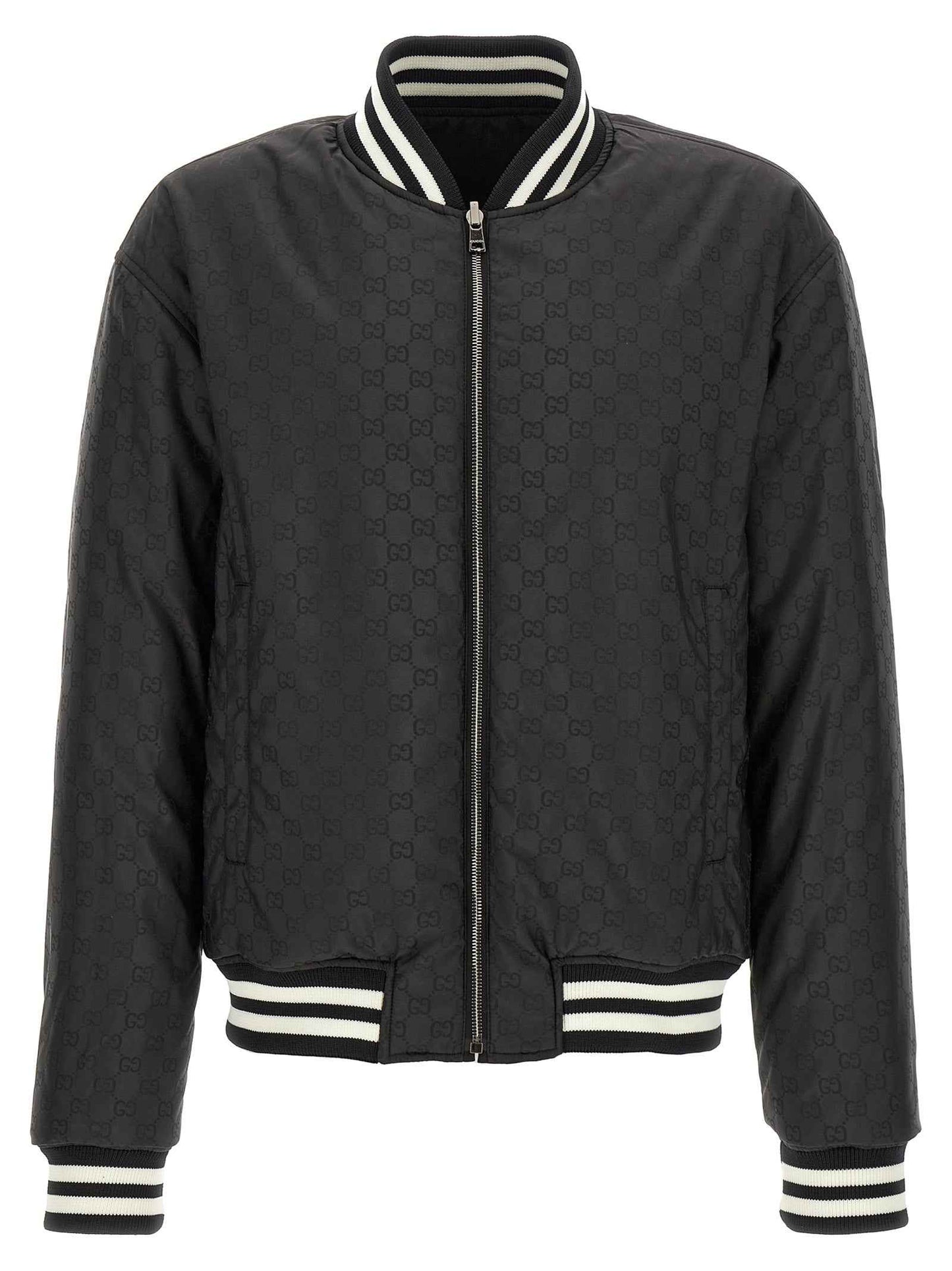 Bicolor Polyester Bomber