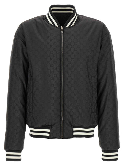 Bicolor Polyester Bomber