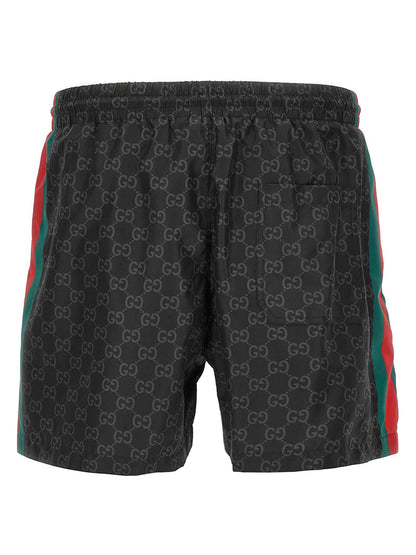 Black Polyamide Shorts