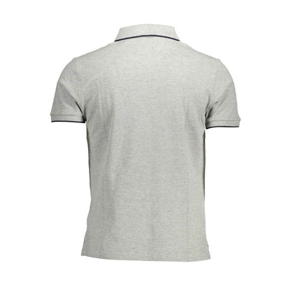 "Grigio Cotton Men Polo Shirt"