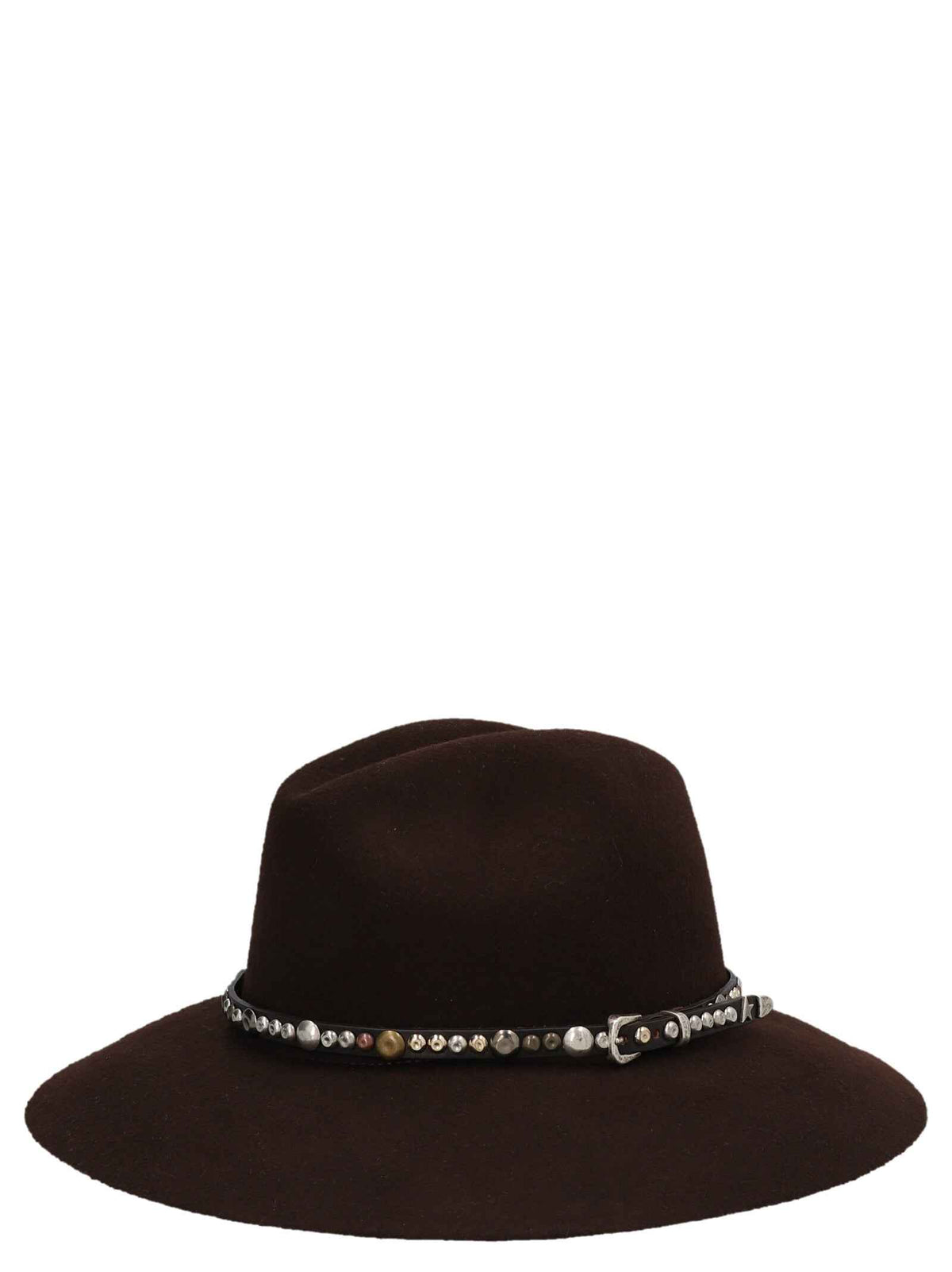 Brown Wool Fedora