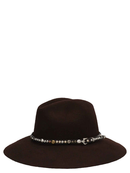 Brown Wool Fedora