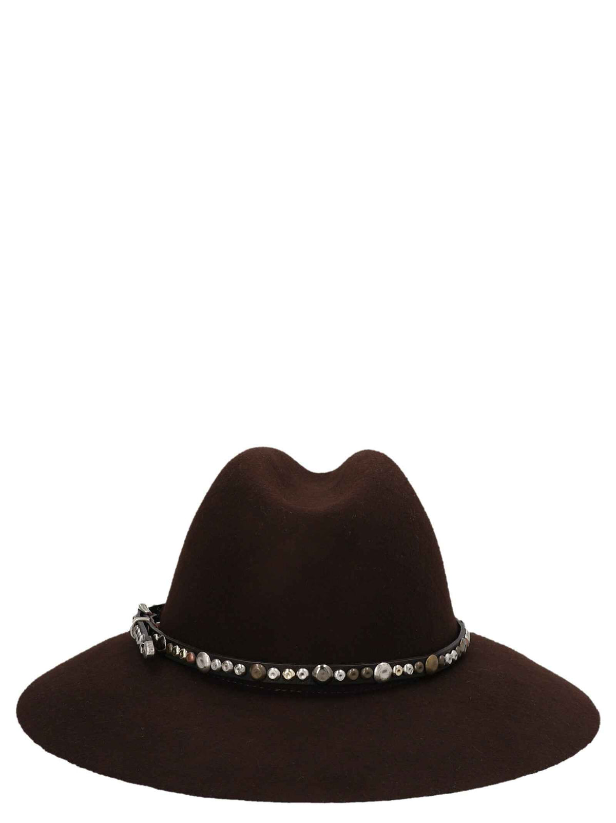 Brown Wool Fedora