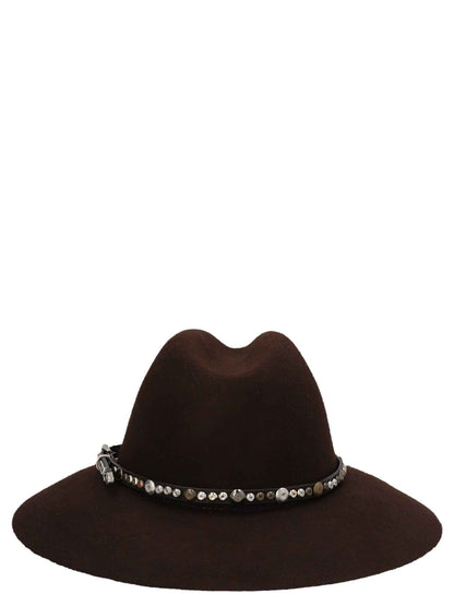 Brown Wool Fedora