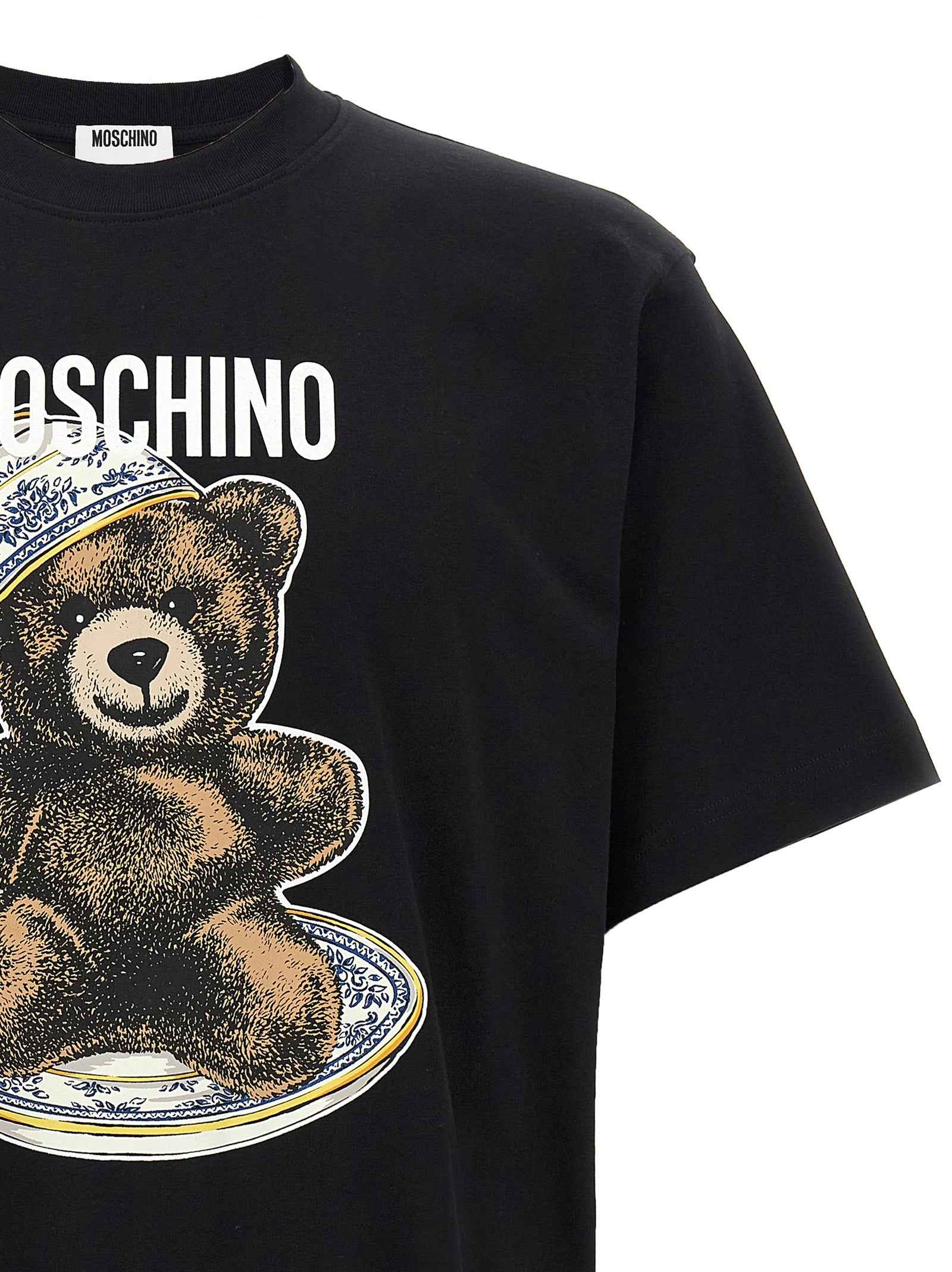 Black Cotton T-Shirt