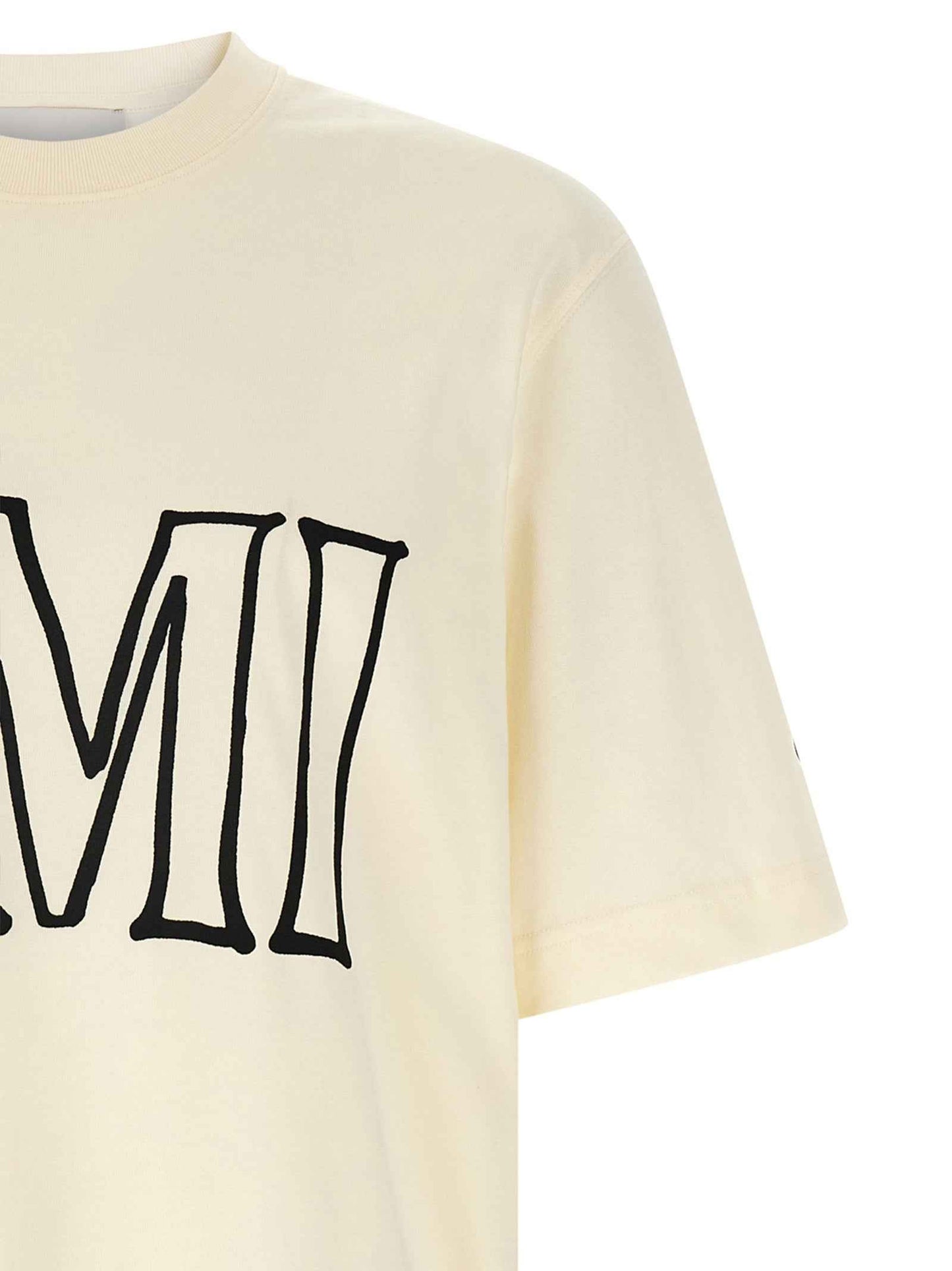 Beige Cotton T-Shirt