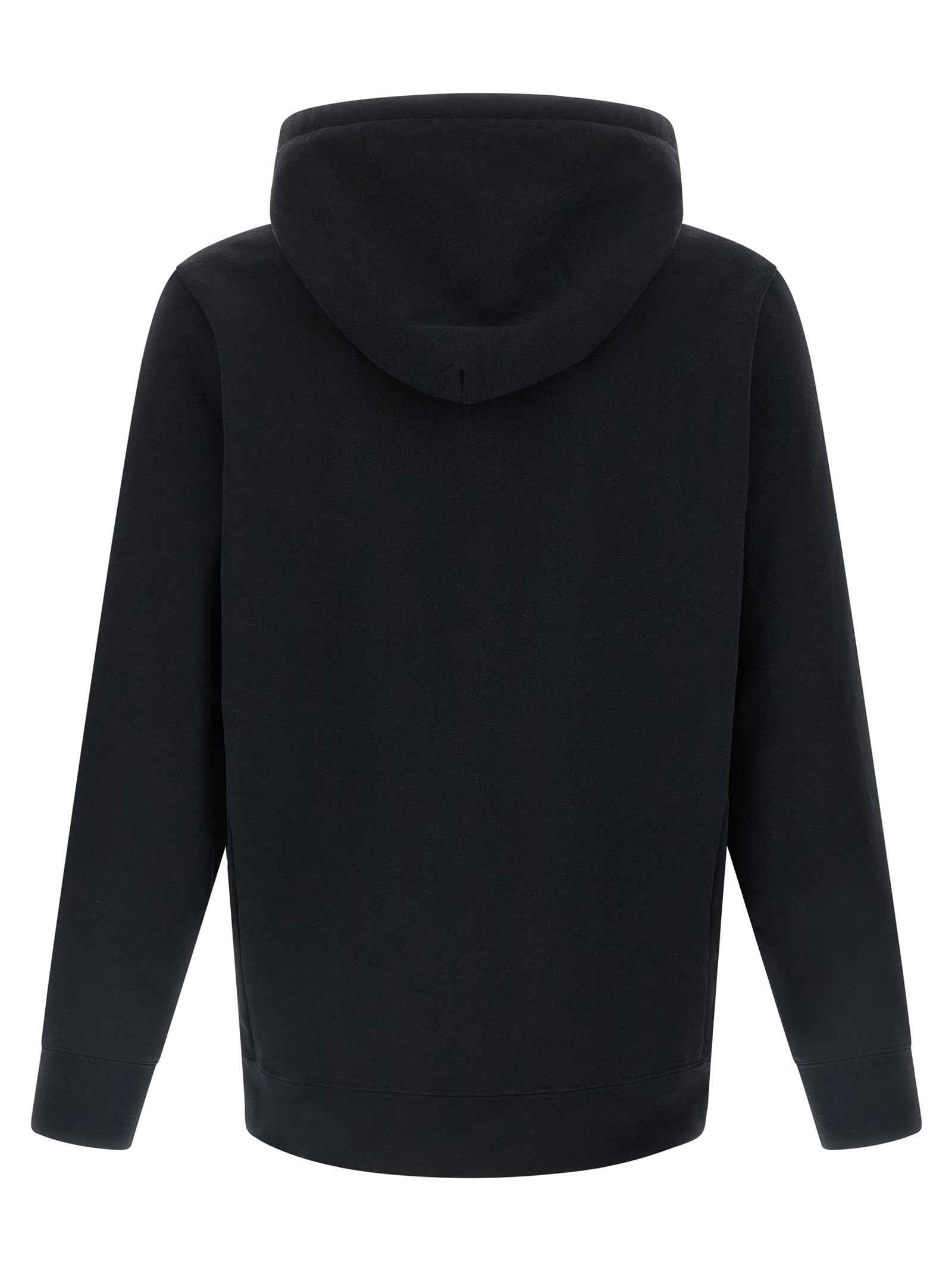 Black Polyester Sweatshirt