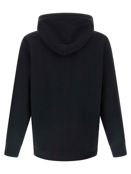 Black Polyester Sweatshirt