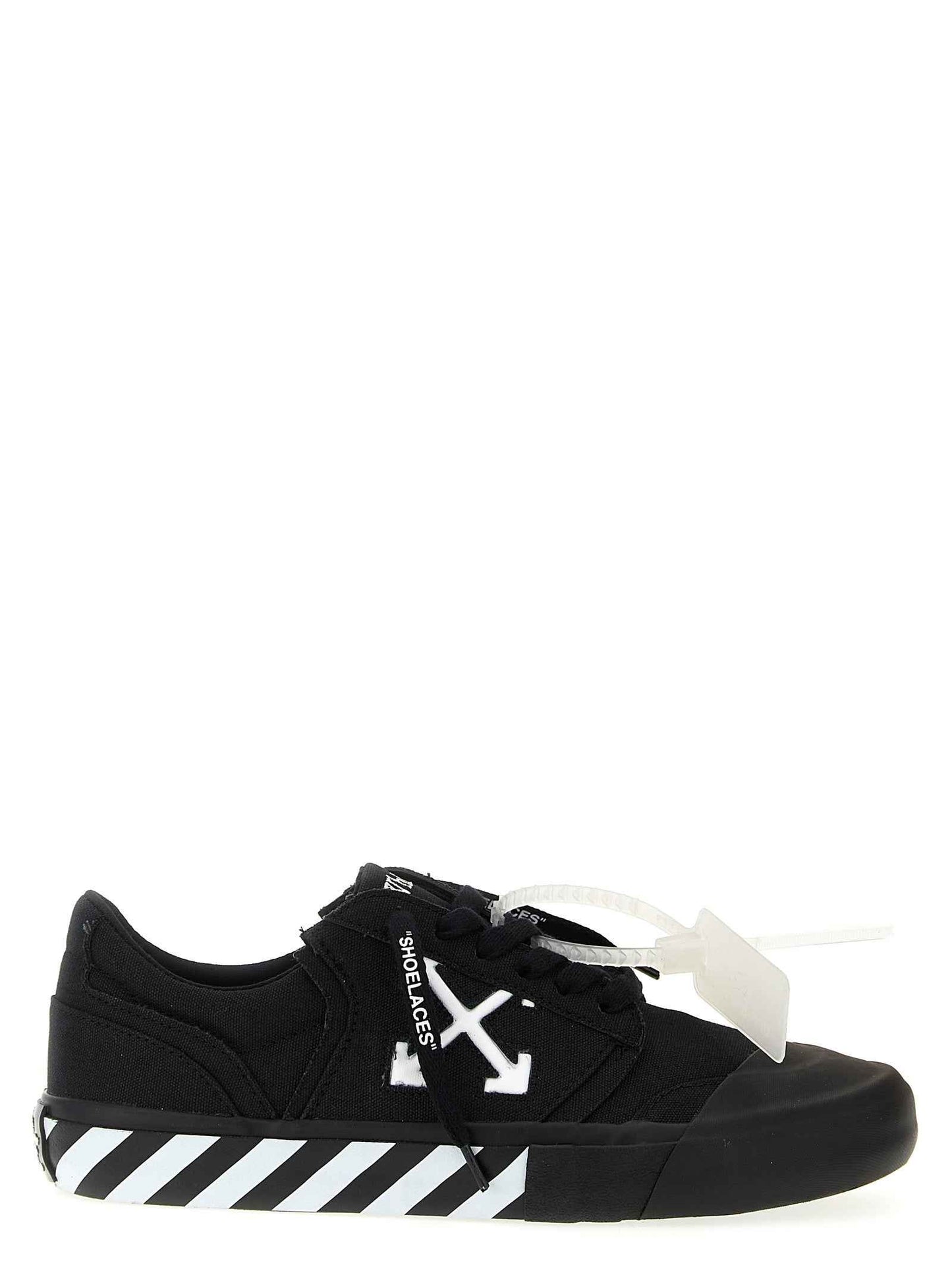 Bicolor Cotton Low Top Sneakers