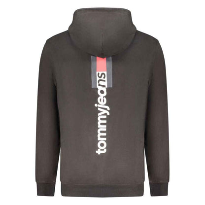 Black Cotton Men's Sweatshirt