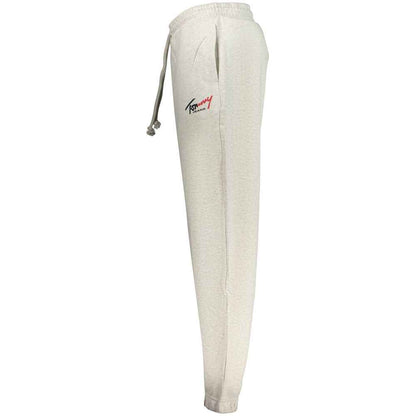 Gray Cotton Men's Trouser