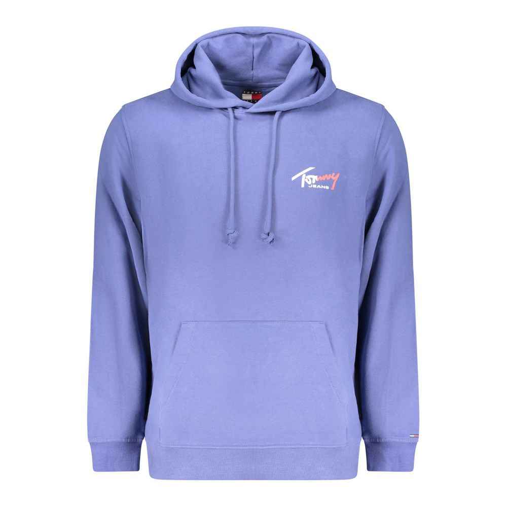 Blue Cotton Men's Sweatshirt