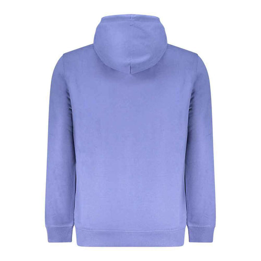 Blue Cotton Men's Sweatshirt
