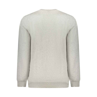 Gray Cotton Men's Sweatshirt
