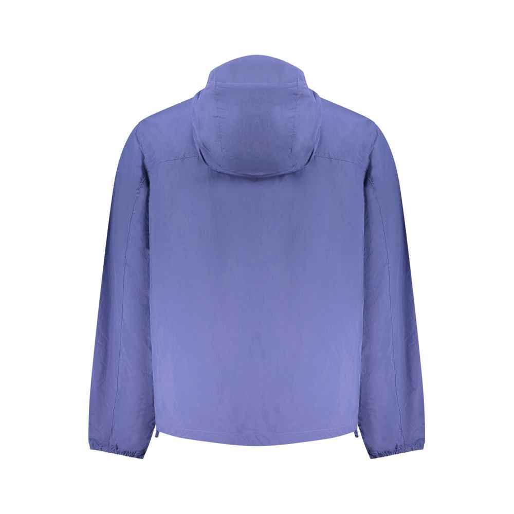 Blue Polyamide Men's Jacket